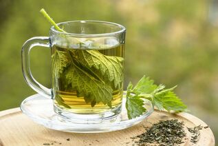 A decoction of nettle to increase the sexual strength of men. 